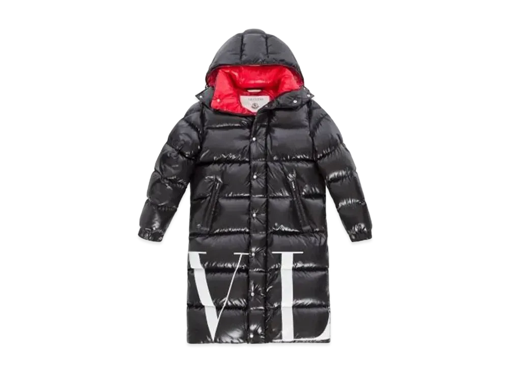 MONCLER x VALENTINO Long Down Jacket "Black"