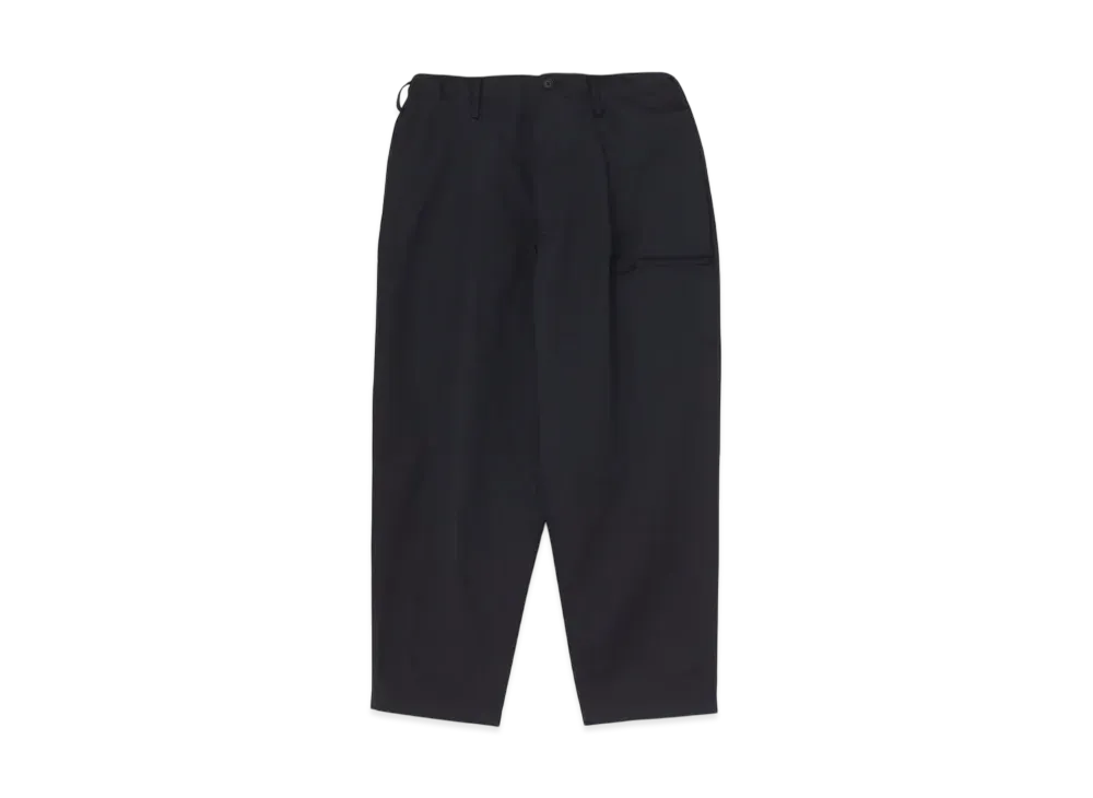 Y's for men T/C Twill Coin Pocket Side Tuck Pants "Black" MO-J03-900-2A24