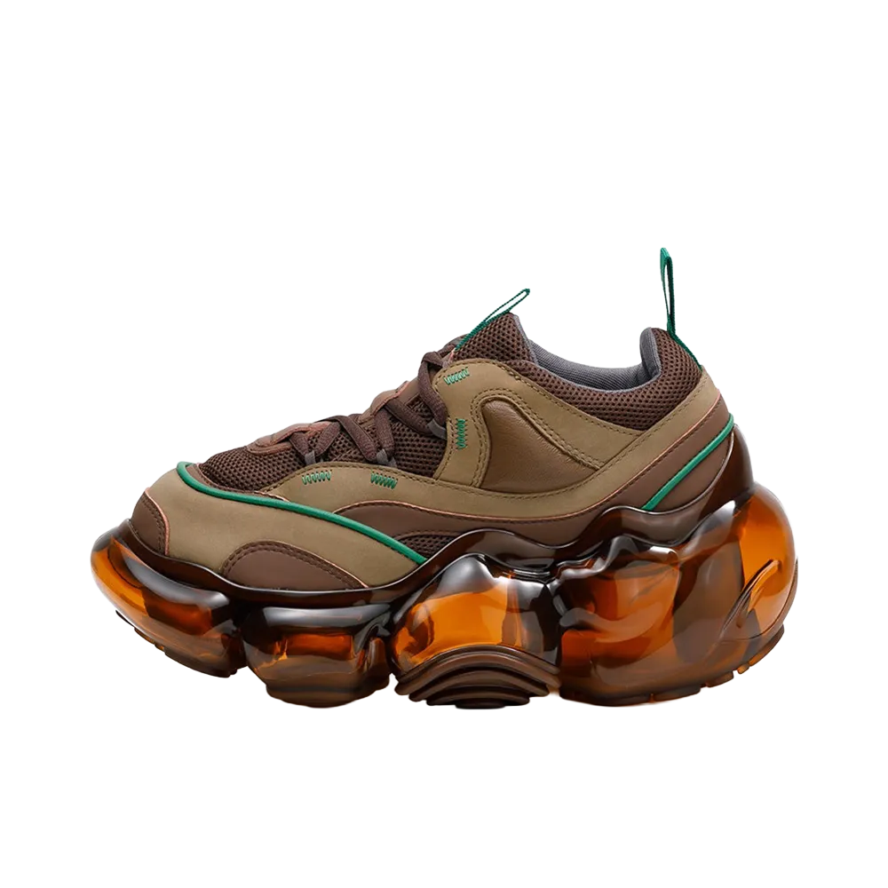 grounds MOOPIE JAWS "Brown Green/Brown"