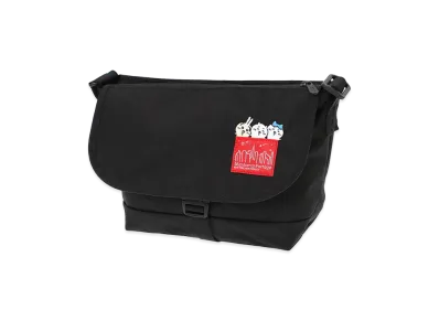 Manhattan Portage x Chiikawa Nylon Messenger Bag Jr (SM) FZP 500D Cordura CKW26 "Black"