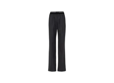 MIU MIU Women's Glen Plaid Pants "Slate Gray"