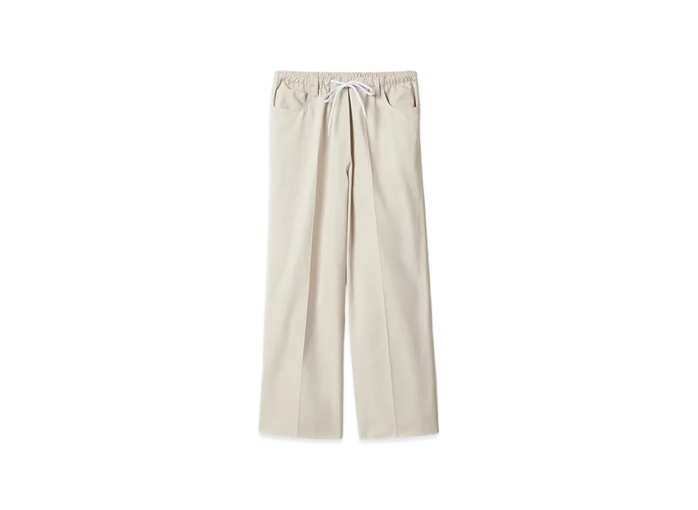 MIU MIU Women's Gabardine Pants "Limestone"