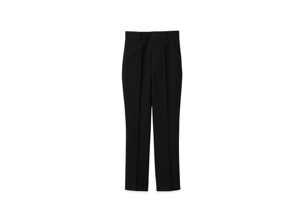 MIU MIU Women's Grain De Poudre Pants "Black"