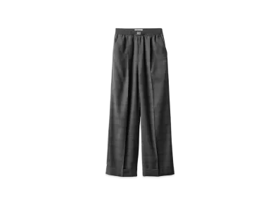 MIU MIU Women's Prince of Wales Pants "Slate Grey"