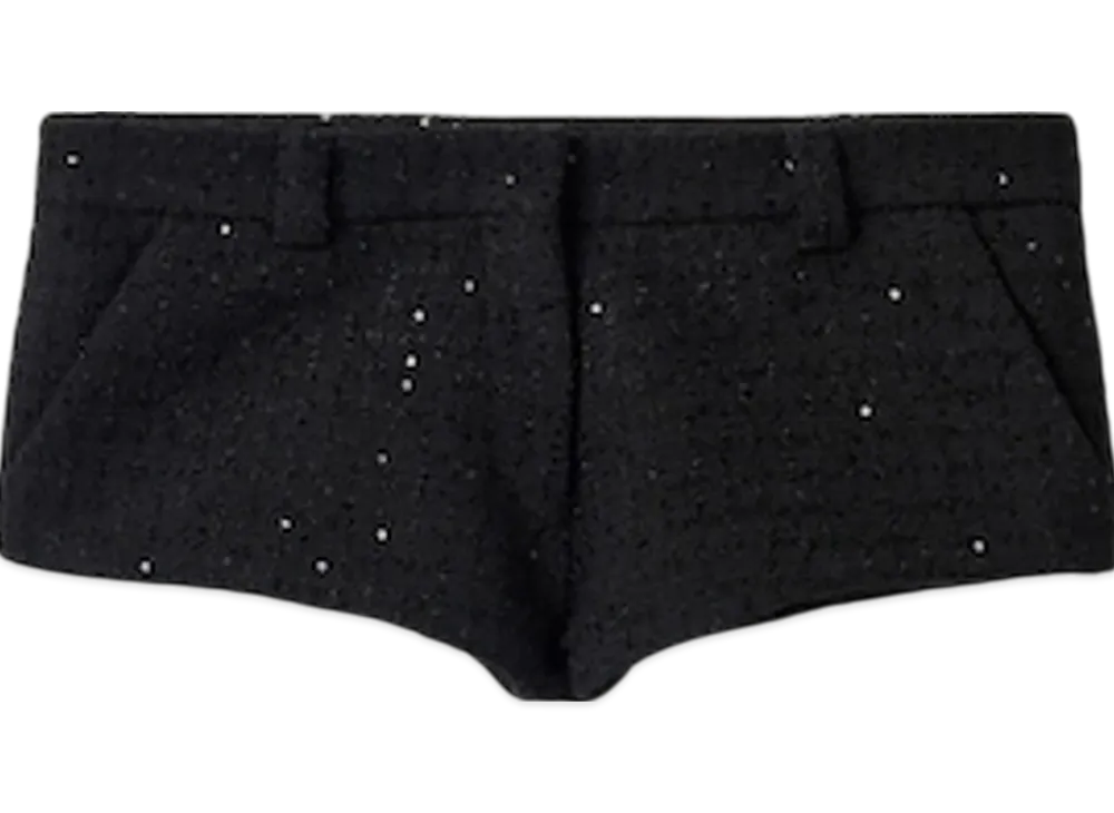 MIU MIU Women's Boucle Shorts "Black"