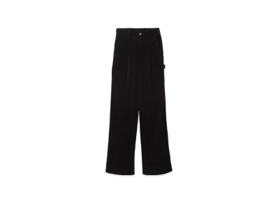 MIU MIU Women's Washed Velvet Pants "Black"