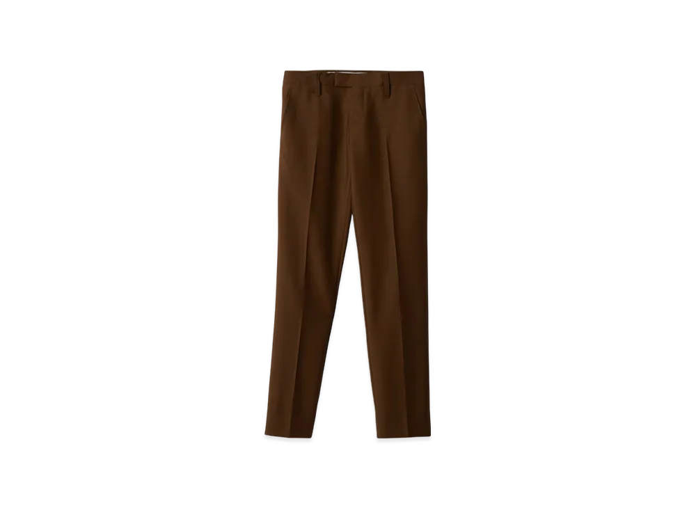 MIU MIU Mohair Pants "Date Brown"