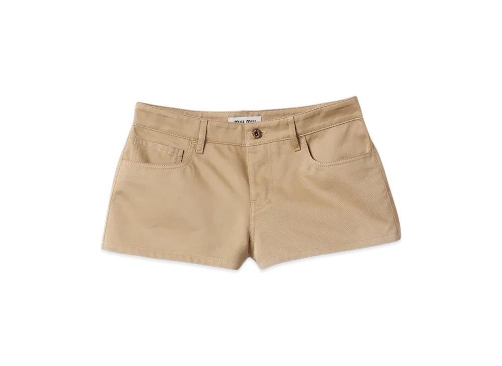 MIU MIU Women's Chino Shorts "Cord"