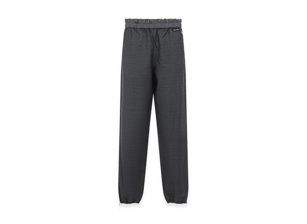 MIU MIU Women's Virgin Wool Pants "Gray"