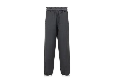 MIU MIU Women's Virgin Wool Pants "Gray"