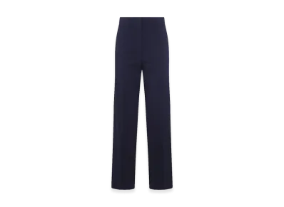 MIU MIU Women's Stretch Wool Pant "Blue"