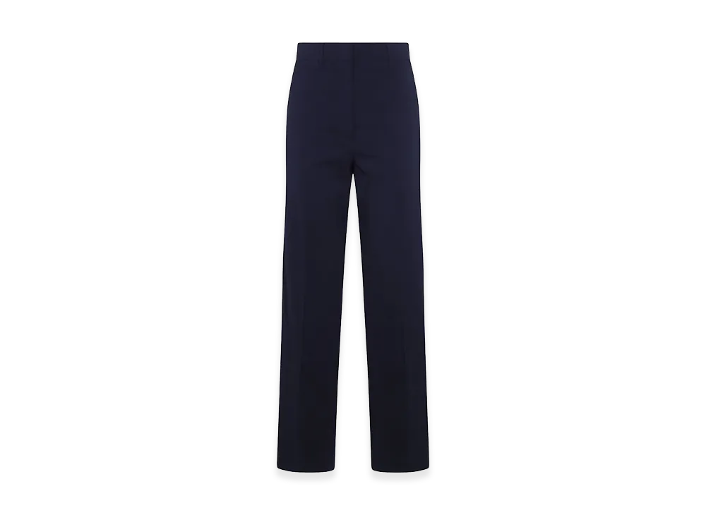 MIU MIU Women's Stretch Wool Pant "Blue"