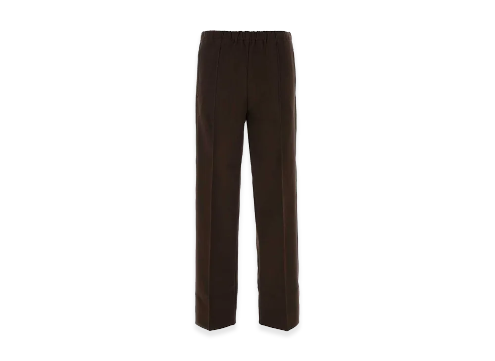 MIU MIU Women's Stretch Viscose Blend Pant "Brown"