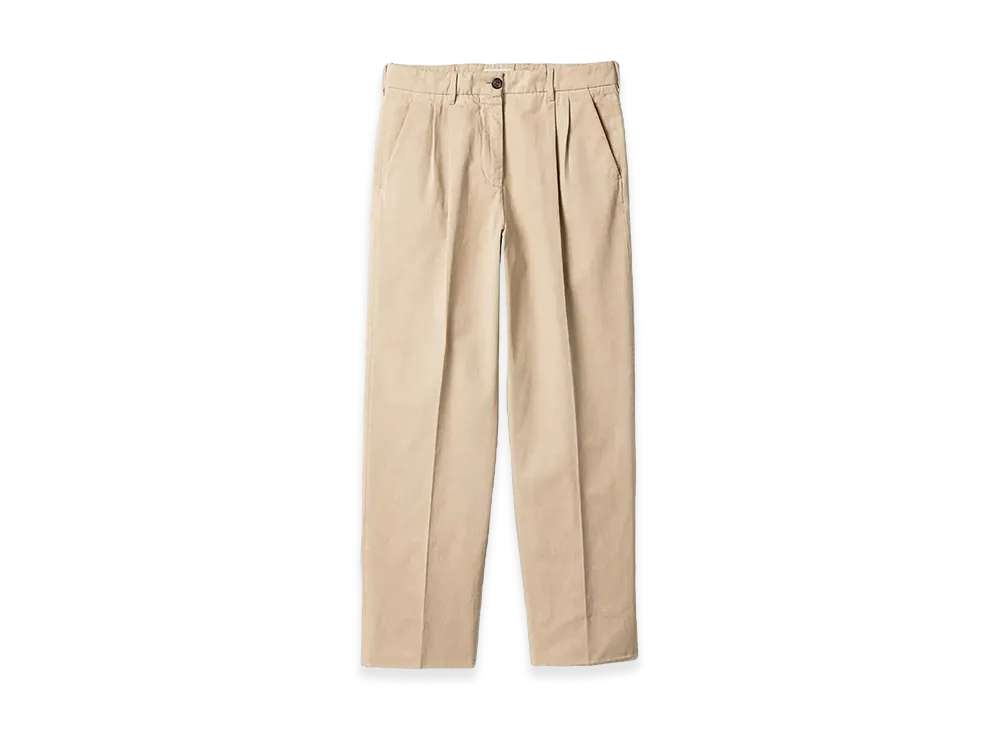 MIU MIU Women's Cotton Pant "Beige"