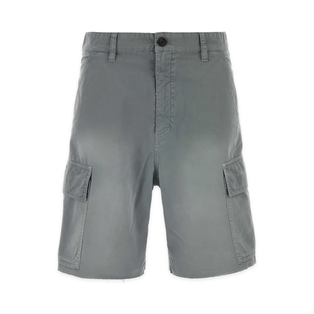 MIU MIU Women's Twill Bermuda Shorts "Gray"