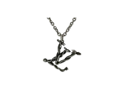 Louis Vuitton LV Snake Pendant "Silver"