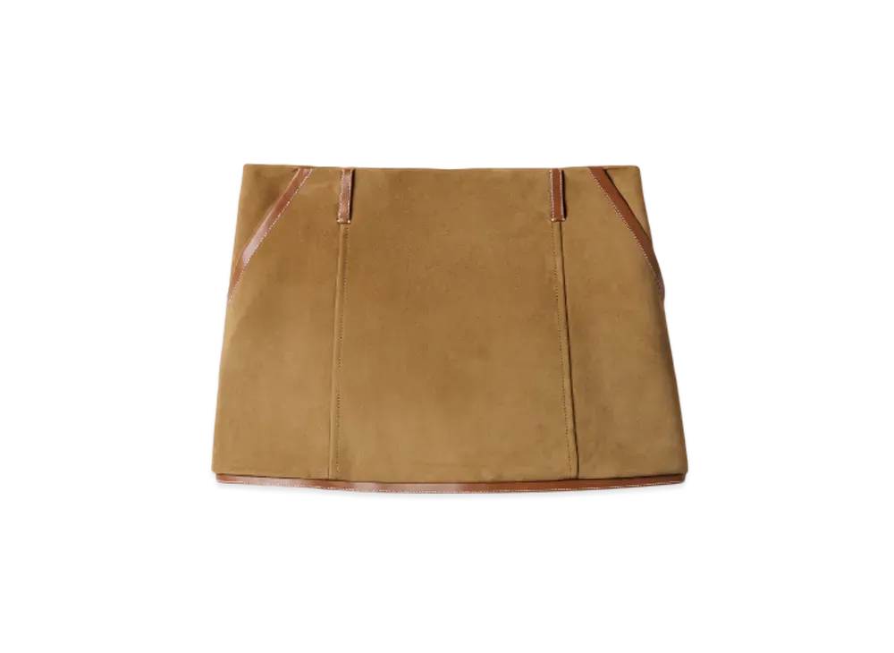 miumiu スウェードスカート 36 miumiu スウェードスカート 36 ブランデー スエード スカート