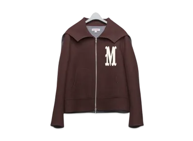 MASU Bat Collar Zip-Up Jacket "Brown" MPFW-BL0124