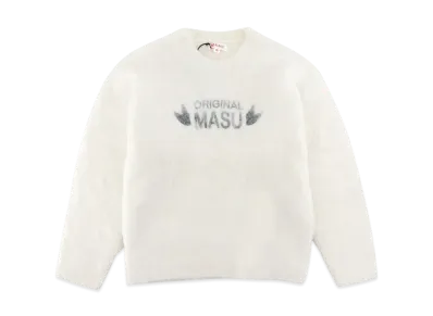 MASU Original Brushed Sweater "White" MPFW-KN0424