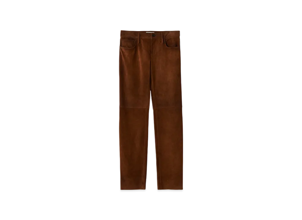 MIU MIU Suede Pants "Cinnamon"