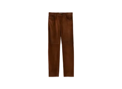 MIU MIU Suede Pants "Cinnamon"