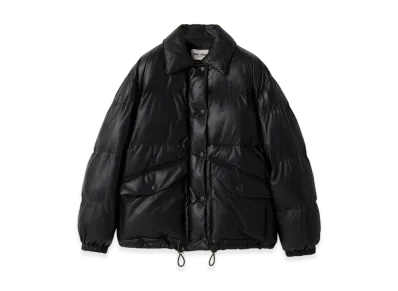 MIU MIU Women's Nappa Leather Jacket "Black"