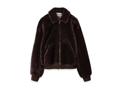 MIU MIU Women's Shearling Jacket "Coffee"