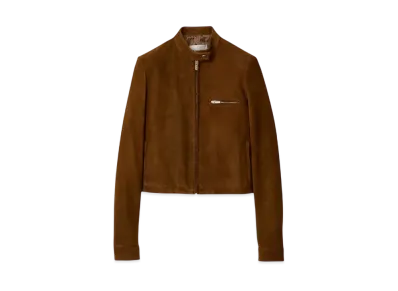 MIUMIU Women's Suede Jacket "Olive"