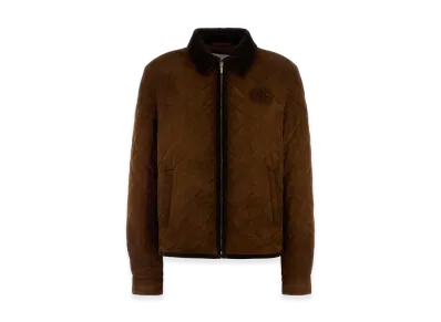 MIU MIU Women's Suede Jacket "Brown"