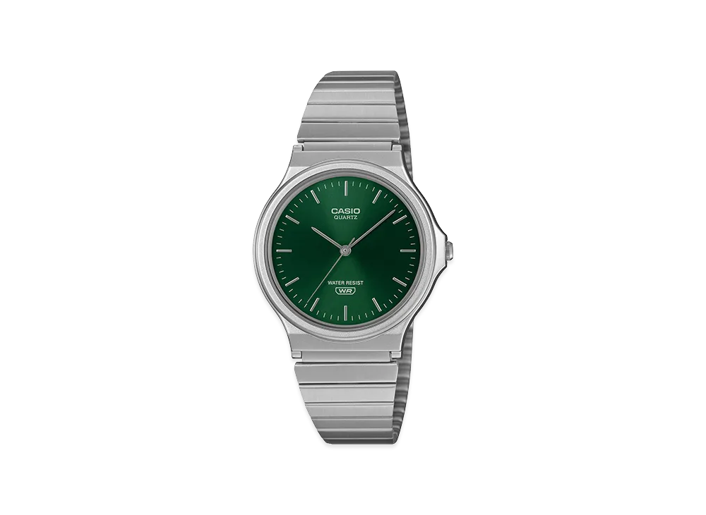 Casio MQ-24DA-3AJF "Silver/Green"