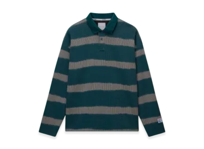 MARTINE ROSE x Napa Lion Long Sleeve Polo Shirt "Green"