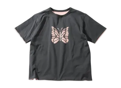 Needles S/S Reversible Tee "Grey"