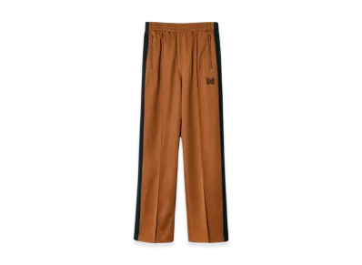 NEEDLES Track Pants Poly Smooth "Brown"