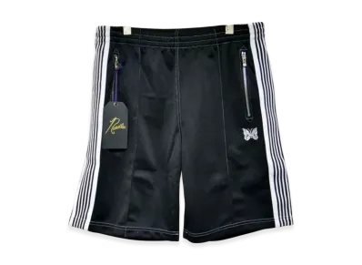 NEEDLES x NUBIAN Short Track Pants "Black"