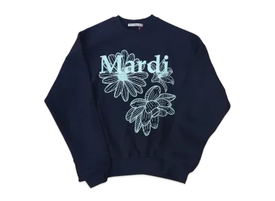 Mardi Mercredi Sweatshirt Triple Flower "Black Mint"