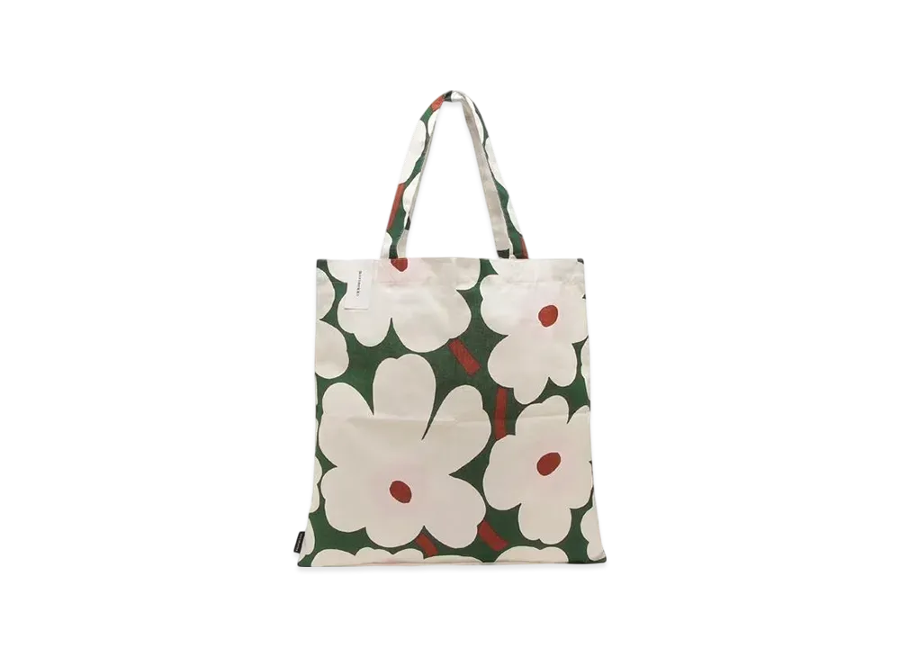 Marimekko Pieni Unikko Tote Bag "Green"