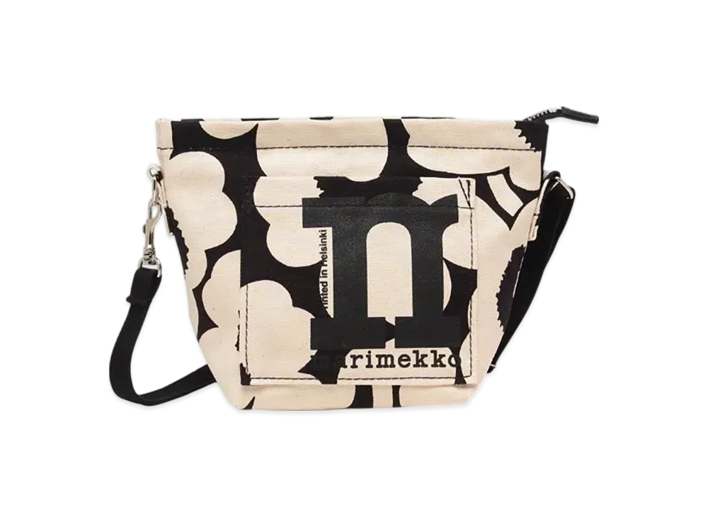 Marimekko Mono Mini Crossbody Unikko Cotton "Black"