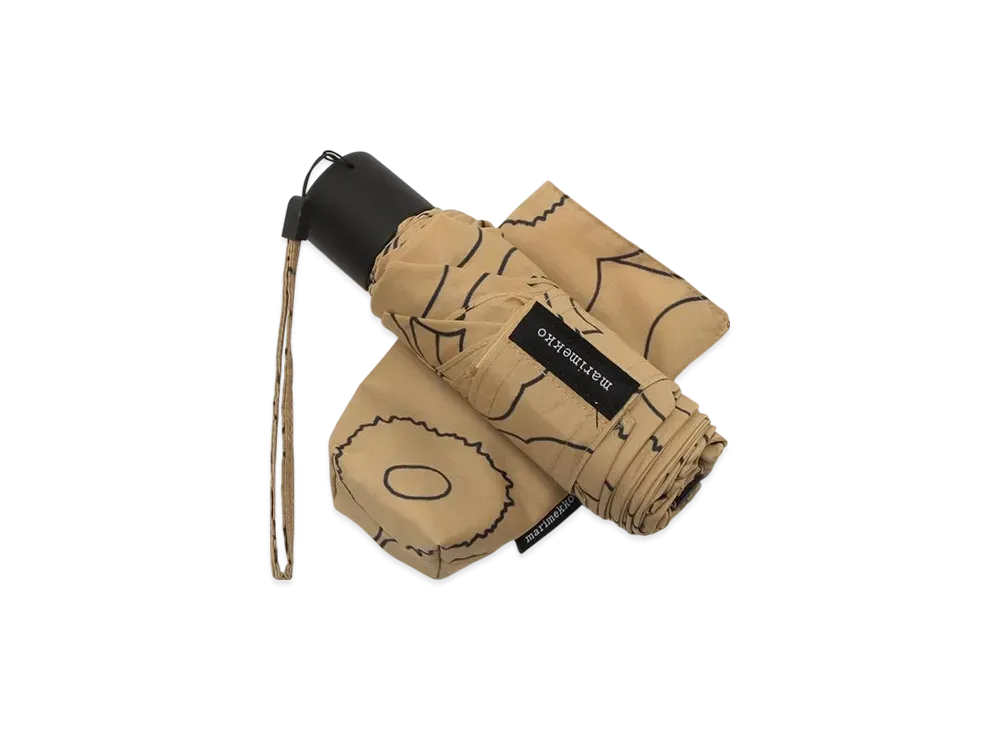 Marimekko Mini Manual Piirto Unikko "Brown Black"