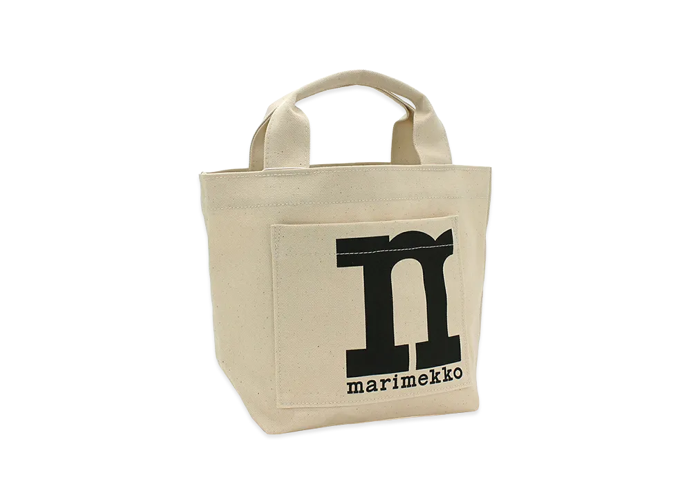 Marimekko Women's Tote Bag Mono Mini Tote Solid "Beige"