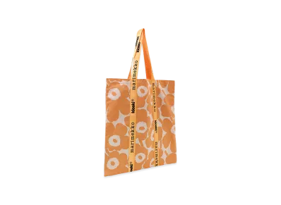 Marimekko Kioski Tote Bag Canvas Bag Igelin Unikko "Orange/Pink"
