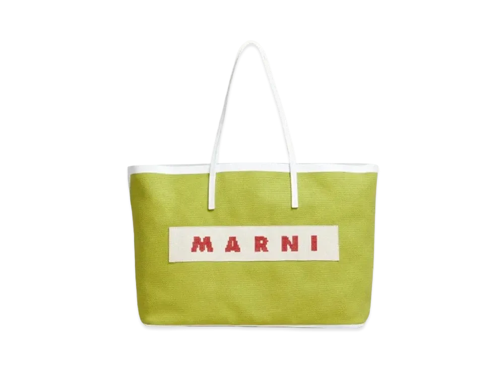 Marni Janus Small Bag "Lime"