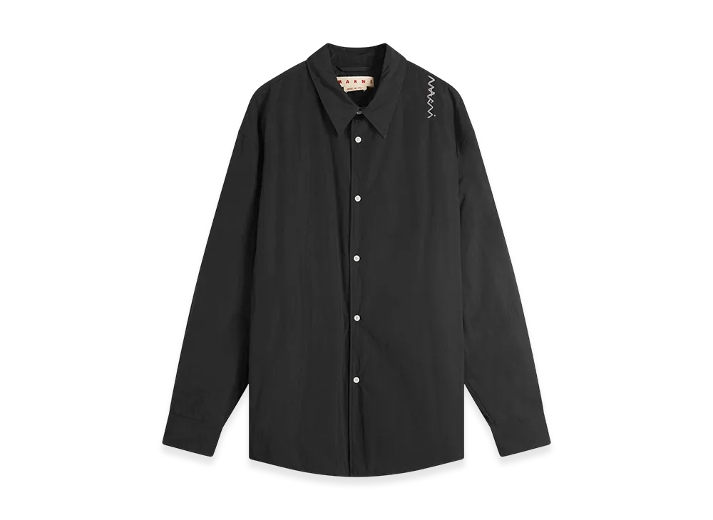 MARNI Nylon Overshirt "Black"
