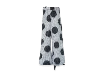 MARNI Maxi Dot Mohair Pants "White"