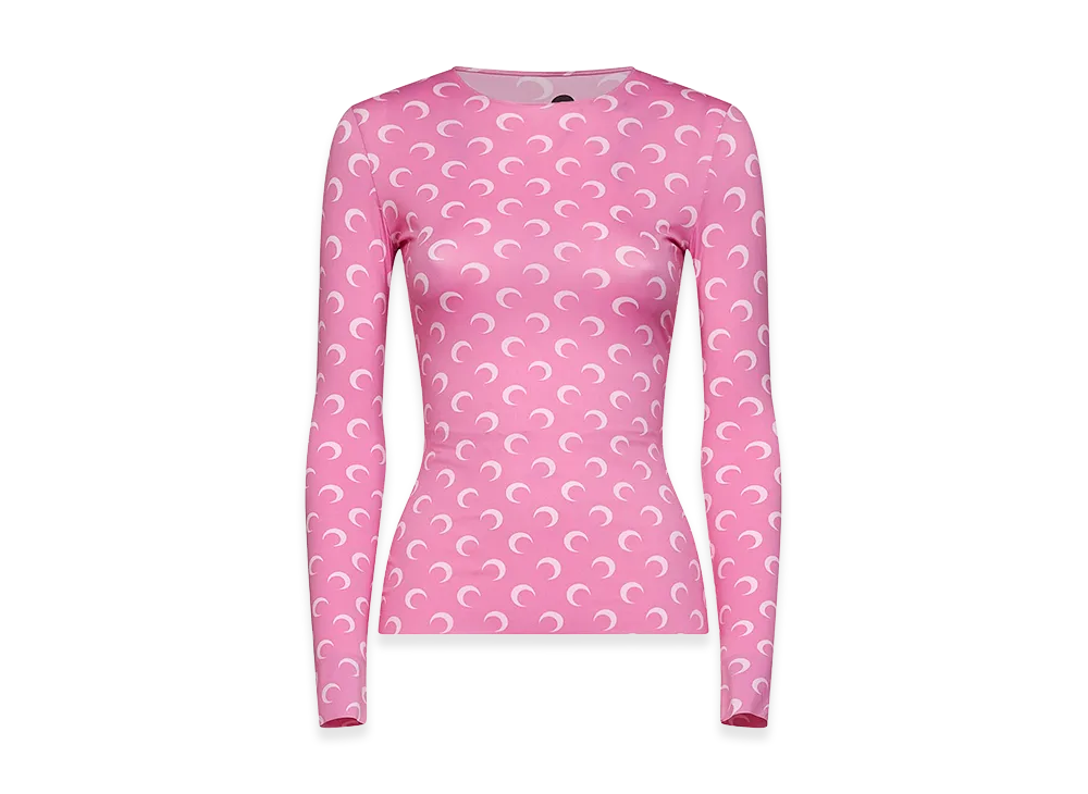 Marine Serre Women's Sweaters "Pink"