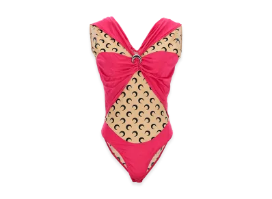 Marine Serre Women's Logo Bodysuit "Multi"
