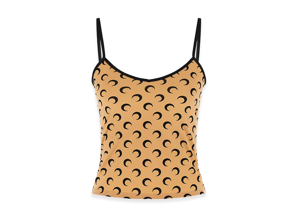 Marine Serre Women's Top "Neutrals/Black"