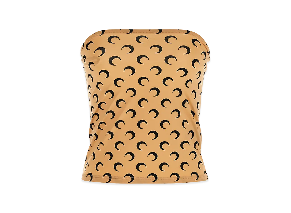 Marine Serre Women's Top "Neutrals/Black"