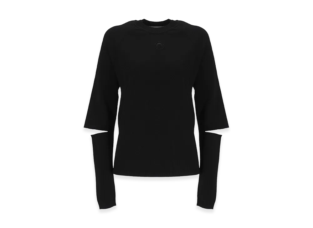 Marine Serre Sweaters "Black"