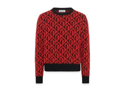 Marine Serre Sweaters "Red/Black"