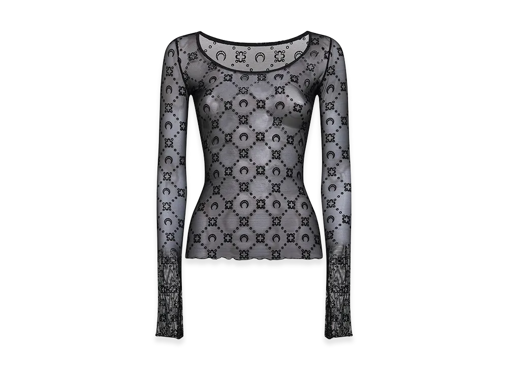 Marine Serre Women's Sweaters "Black"